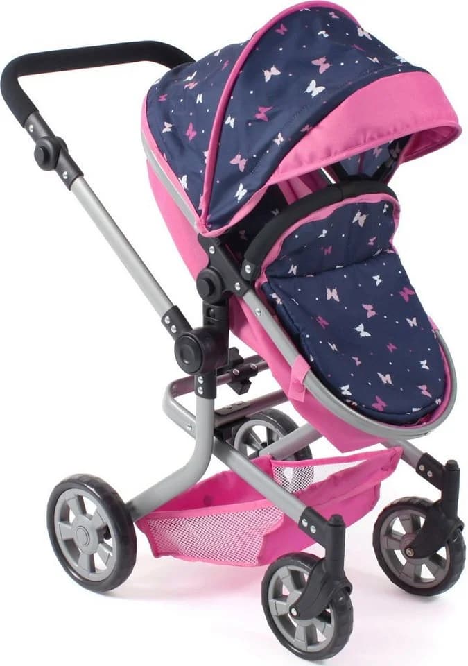 CHIC2000 Kombi-Puppenwagen Mika Butterfly Rosa - Bild 5