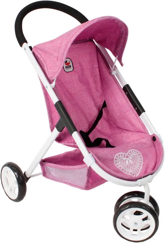 CHIC2000 Puppenbuggy Speedy Rosa mit Doppelrädern