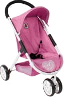 CHIC2000 Puppenbuggy Speedy Rosa mit Doppelrädern Bild 2