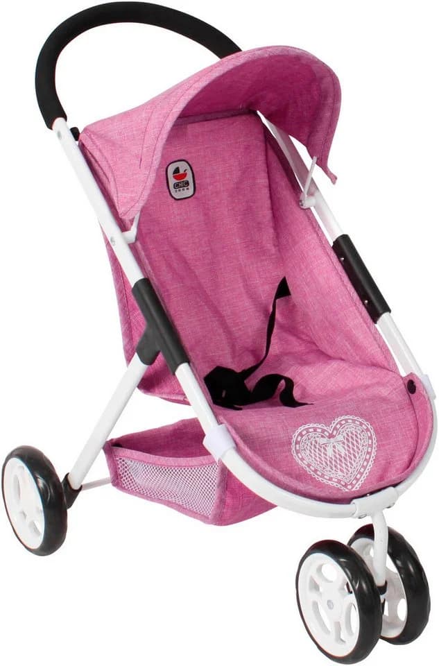 CHIC2000 Puppenbuggy Speedy Rosa mit Doppelrädern - Bild 2