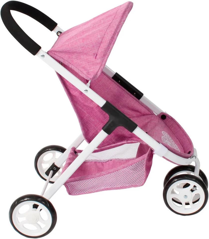 CHIC2000 Puppenbuggy Speedy Rosa mit Doppelrädern - Bild 3