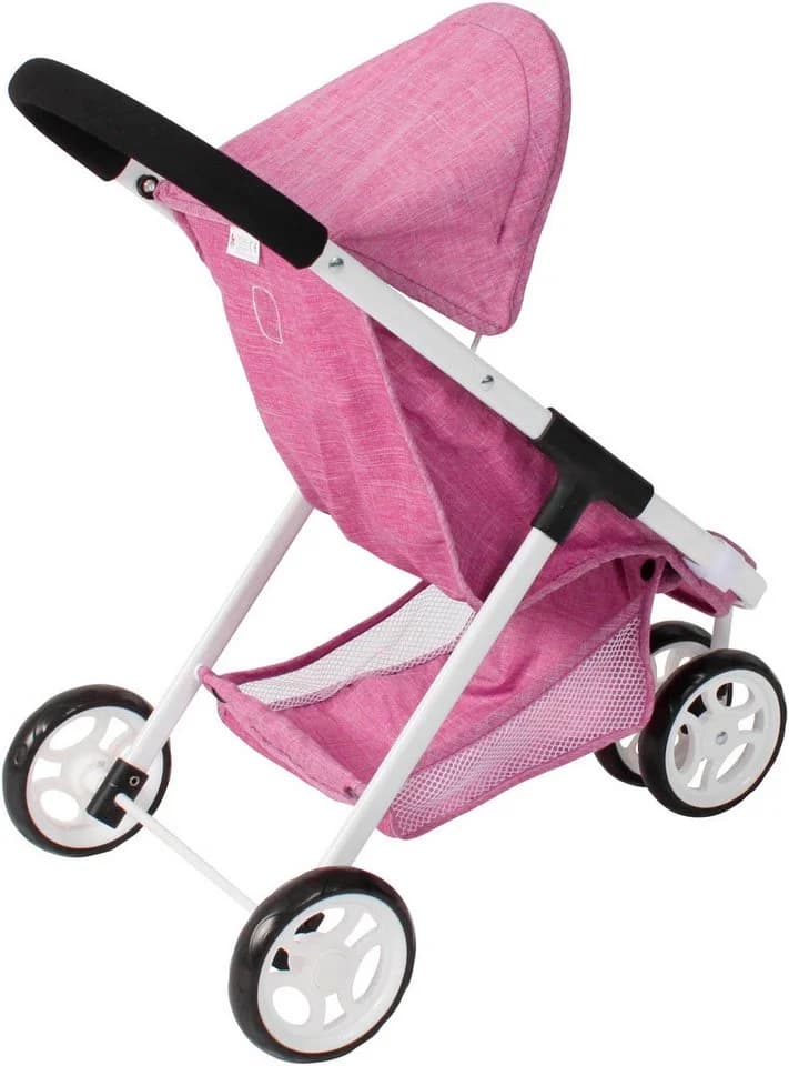 CHIC2000 Puppenbuggy Speedy Rosa mit Doppelrädern - Bild 4
