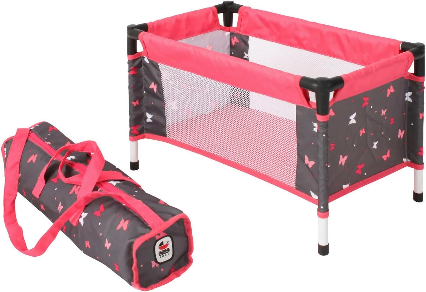 CHIC2000 Puppenbett Puppen-Reisebett mit Stoff-Tragetasche - Bild 2