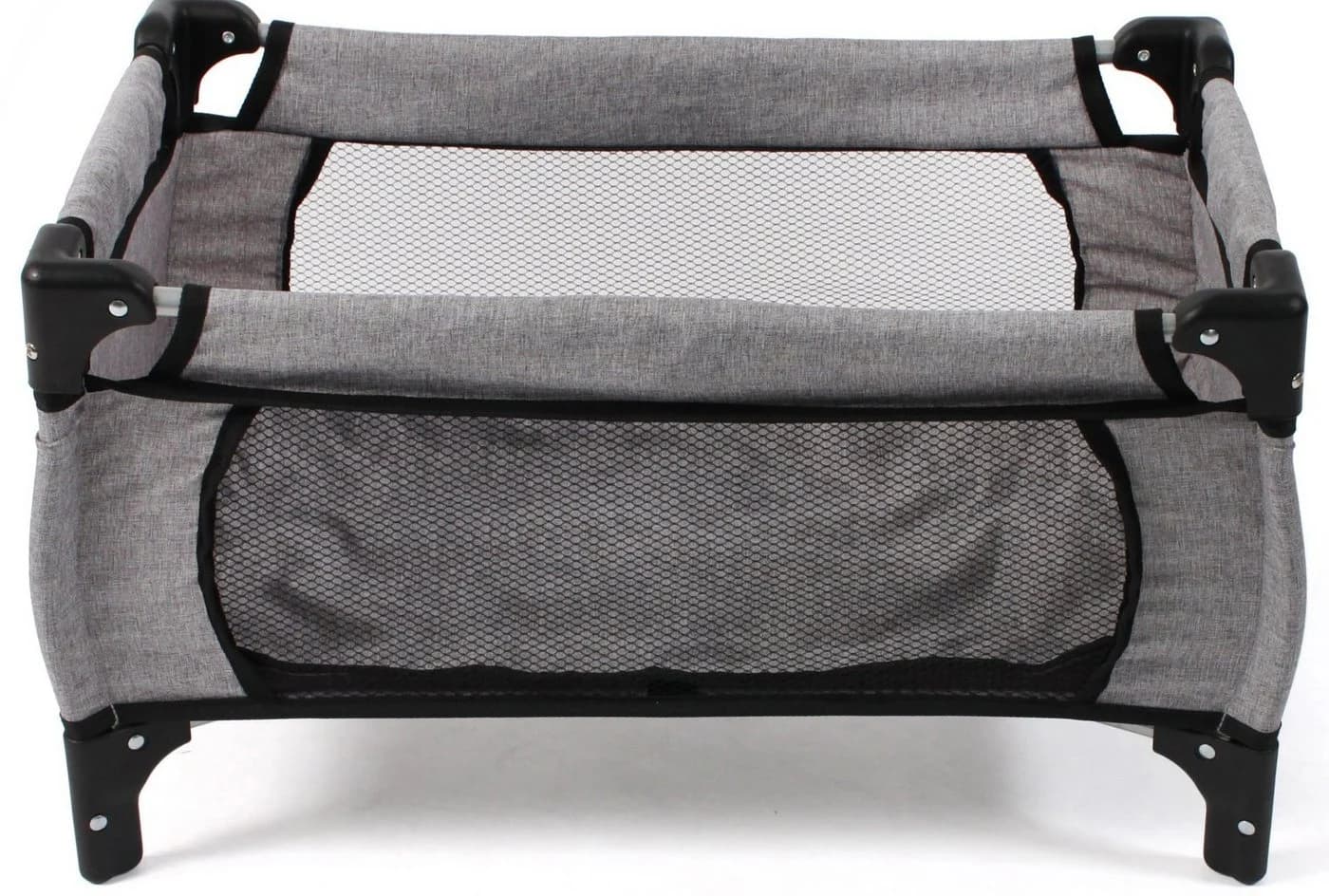 CHIC2000 Puppenbett Deluxe Melange Grau mit Tragetasche - Bild 3