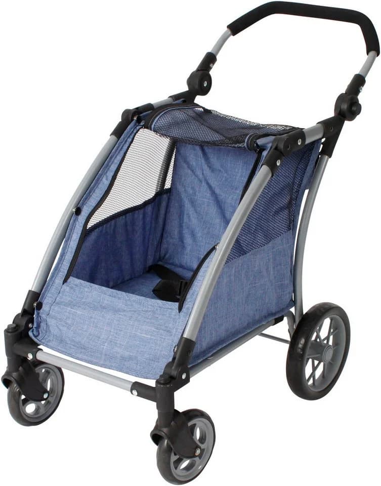 CHIC2000 Puppen-Zwillingsbuggy Roadster Blau - Bild 3