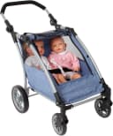 CHIC2000 Puppen-Zwillingsbuggy Roadster Blau Bild 4
