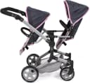 CHIC2000 Puppen-Zwillingsbuggy Linus Duo mit zwei abnehmbaren Sportsitzen Bild 4