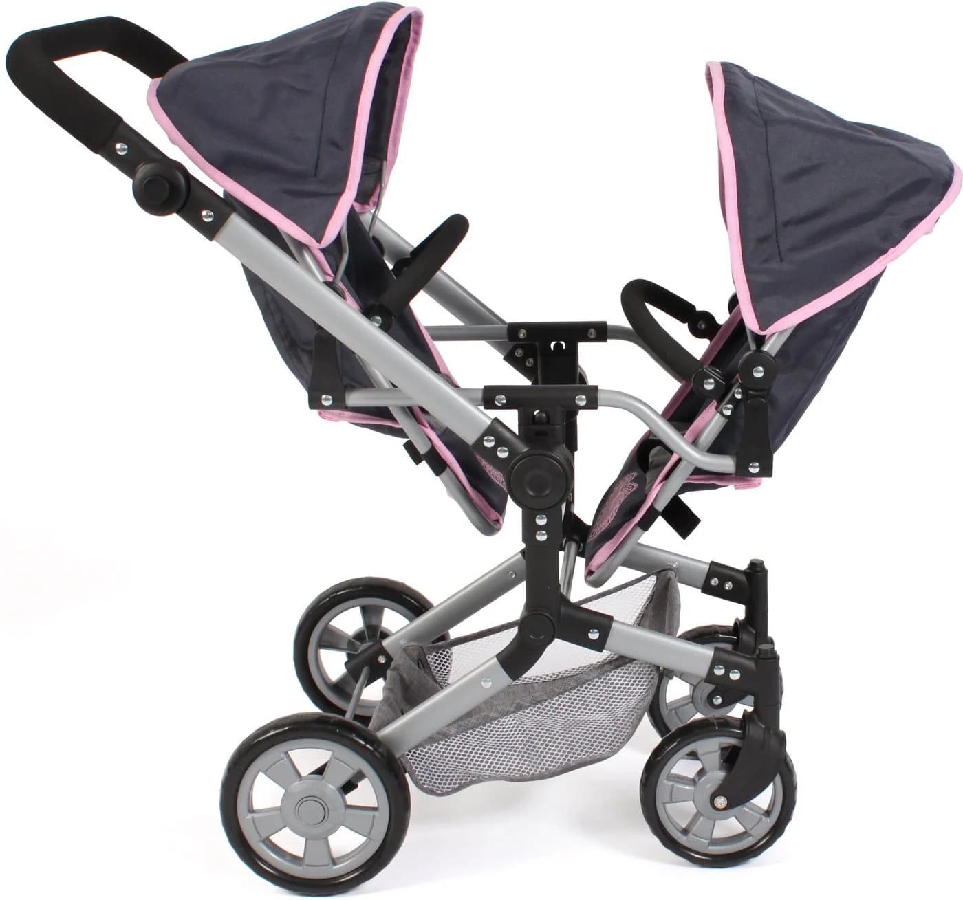 CHIC2000 Puppen-Zwillingsbuggy Linus Duo mit zwei abnehmbaren Sportsitzen - Bild 5