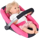 CHIC2000 Puppen-Autositz für Puppen bis 50 cm - Rosa Bild 1