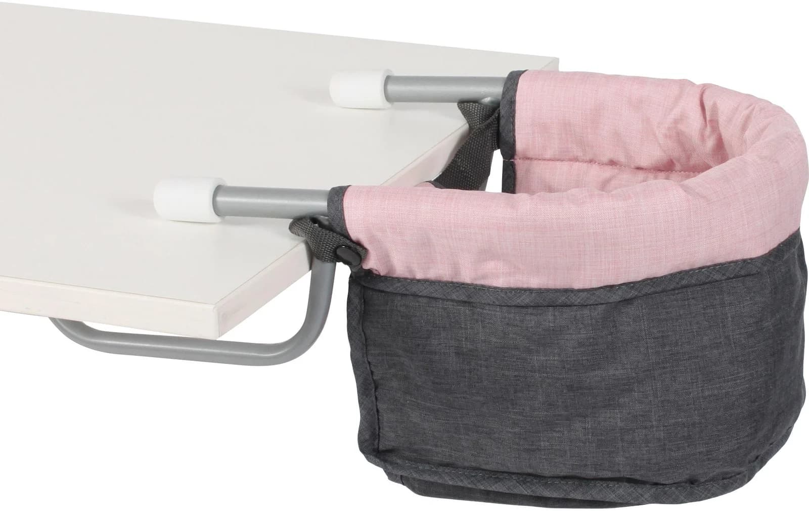 Bayer Chic 2000 Puppen-Tischsitz Corallo Grau-Rosa