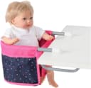 CHIC2000 Puppen-Tischsitz Konfetti Pink mit Sicherheitsgurt Bild 1