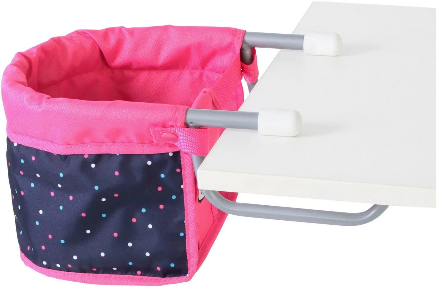 CHIC2000 Puppen-Tischsitz Konfetti Pink mit Sicherheitsgurt - Bild 2