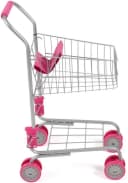 CHIC2000 Spiel-Einkaufswagen Pink mit Puppensitz Bild 1