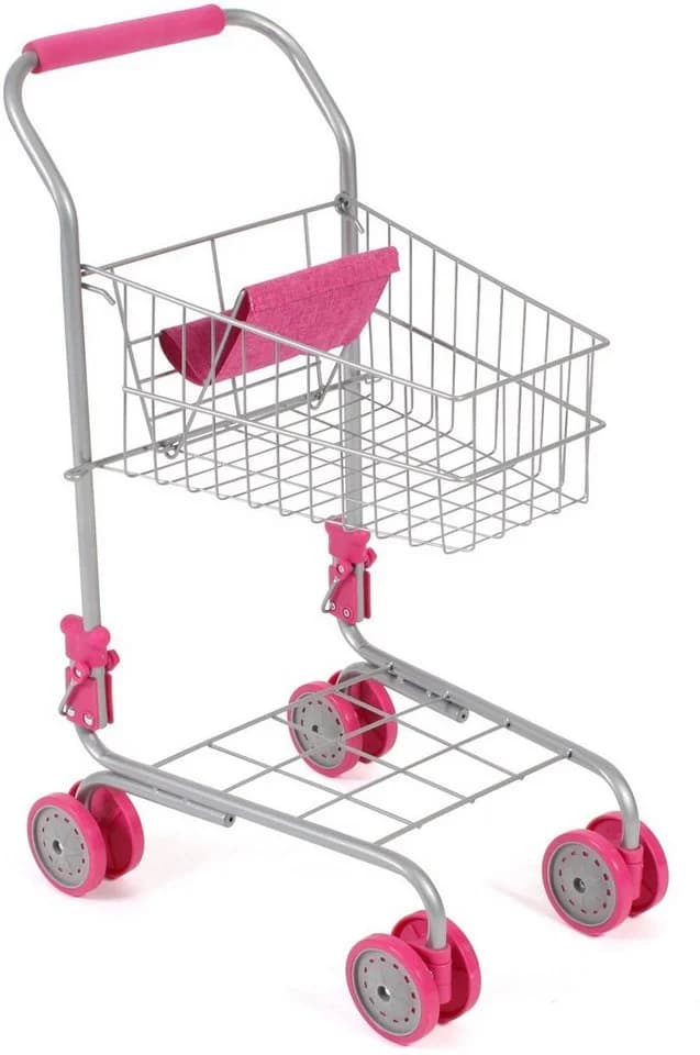 CHIC2000 Spiel-Einkaufswagen Pink mit Puppensitz - Bild 2