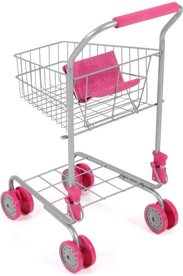 CHIC2000 Spiel-Einkaufswagen Pink mit Puppensitz - Bild 3