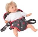 CHIC2000 Puppen Bauchtrage Butterfly Weich Gepolstert Bild 1