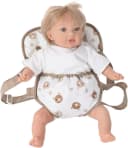 CHIC2000 Puppen Bauchtrage Bärchen Beige Polyester Bild 1
