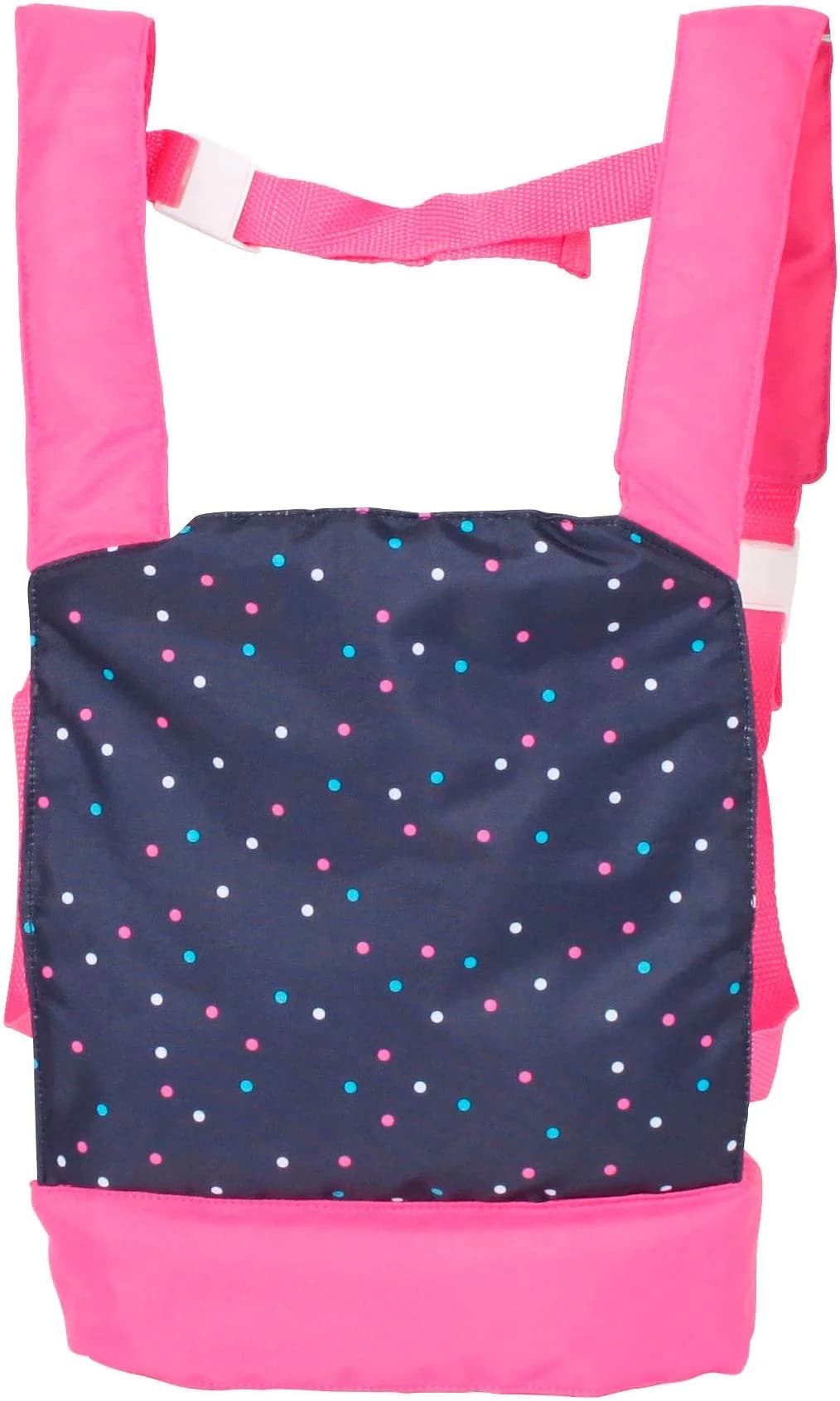 CHIC2000 Puppen Bauchtrage Konfetti pink - Weich gepolstert - Bild 4