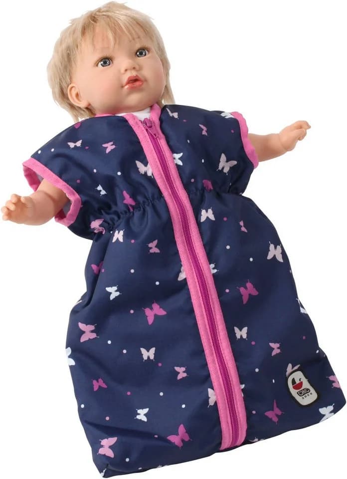 CHIC2000 Puppen Schlafsack Blau