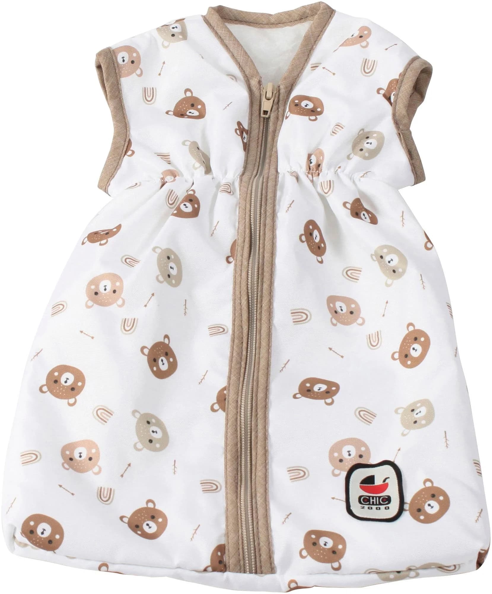 CHIC2000 Puppen Schlafsack Beige Polyester - Bild 3