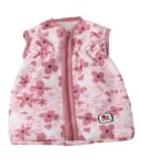 CHIC2000 Puppen Schlafsack Rosa mit Blumenmuster Bild 2