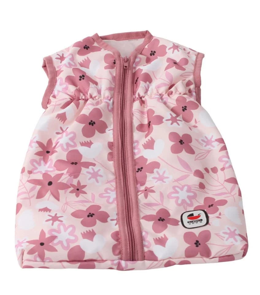 CHIC2000 Puppen Schlafsack Rosa mit Blumenmuster - Bild 2