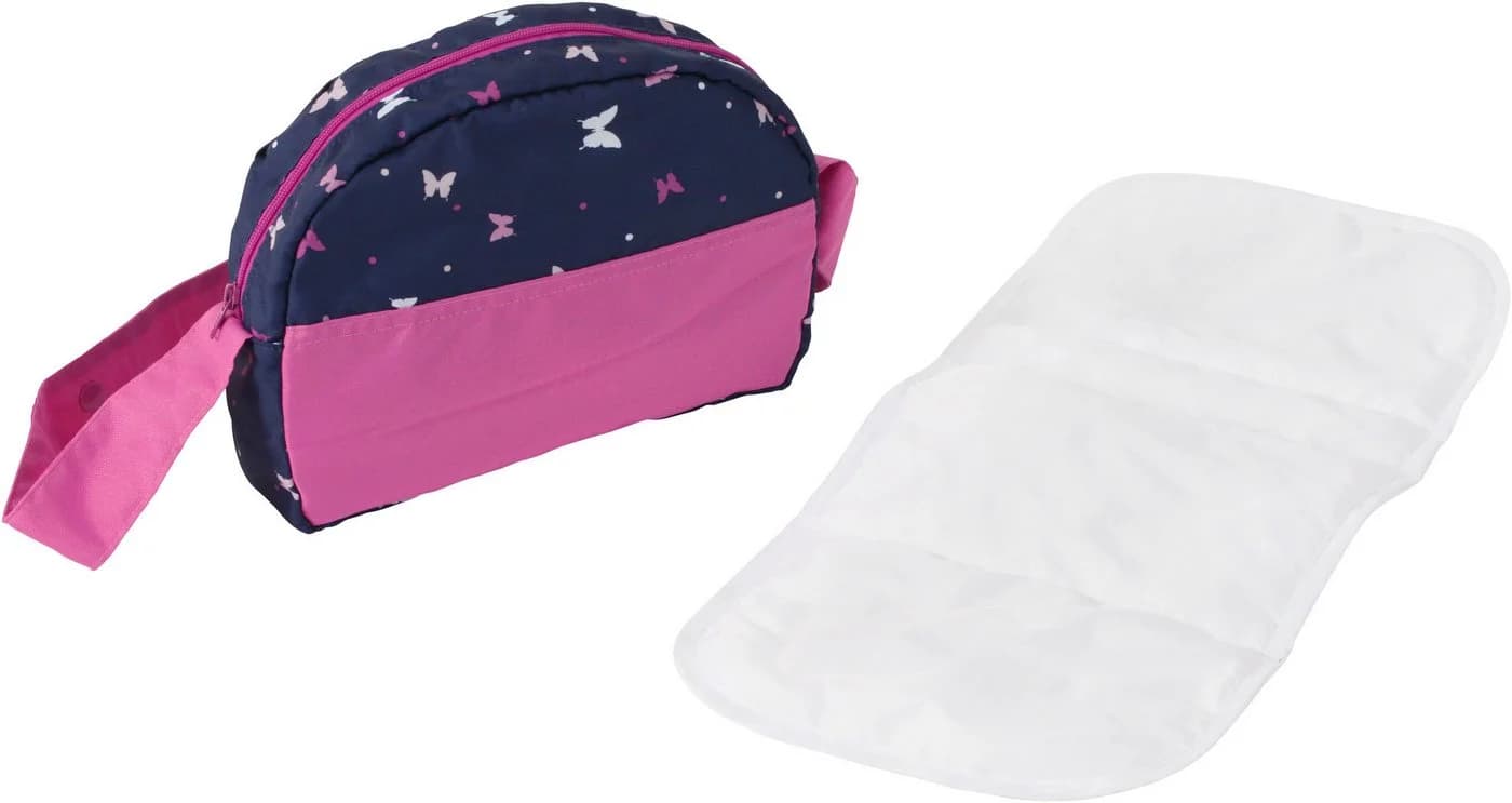 CHIC2000 Puppen Wickeltasche mit Wickelunterlage