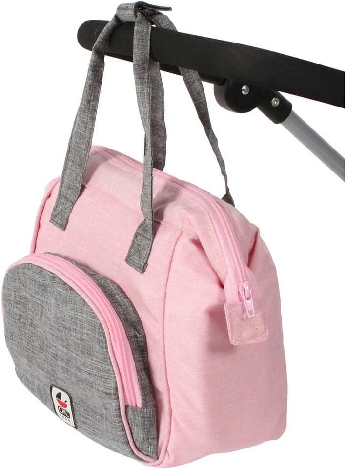 CHIC2000 Puppen Wickeltasche Melange Rosa
