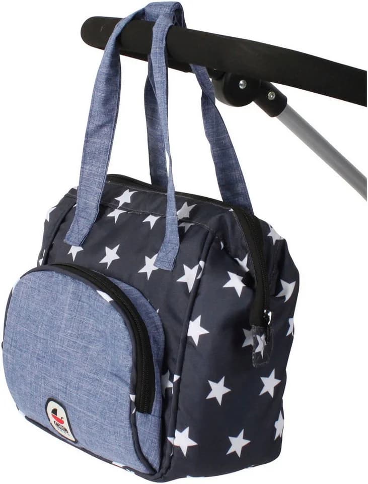 CHIC2000 Puppen Wickeltasche Sternchen Blau