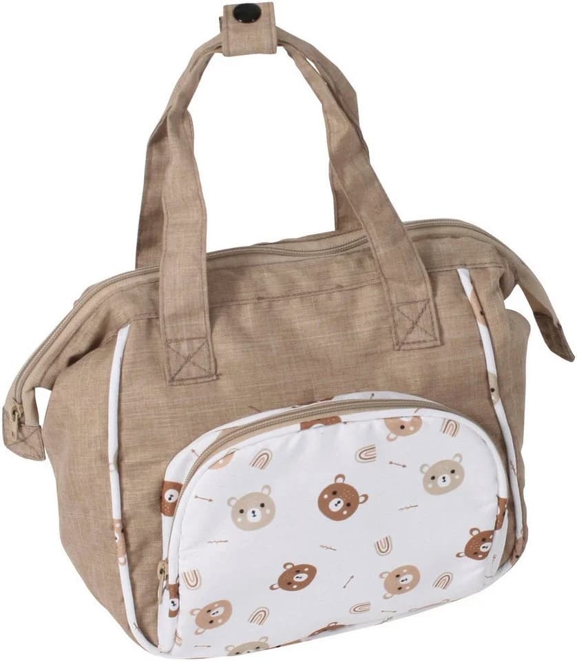 CHIC2000 Puppen Wickeltasche Bärchen Beige Polyester - Bild 2