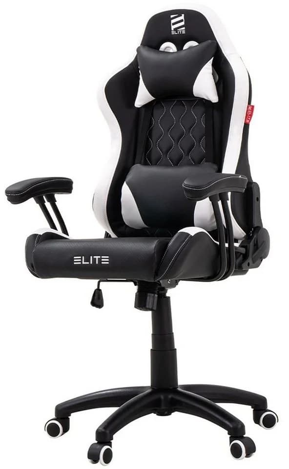 ELITE Gaming Gaming-Stuhl PULSE für Kinder, höhenverstellbar, wasserabweisend, mit Kopf- und Lendenwirbelkissen - Bild 2
