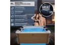 mSpa Whirlpool Frame Oslo F-OS063W für 6 Personen Outdoor Whirlpool mit Heizung und Massagedüsen Bild 1