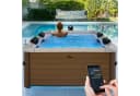 mSpa Whirlpool Frame Oslo F-OS063W für 6 Personen Outdoor Whirlpool mit Heizung und Massagedüsen Bild 2