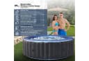 mSpa Whirlpool Comfort Bergen aufblasbar für 6 Personen mit UV-C-Desinfektion und Anti-Frost-System Bild 1