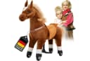 miweba Reitpferd Pony Amadeus Large Braun Integrierte Lenkung Bild 2