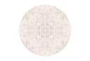 Bilderdepot24 Runder Vinylteppich Beige Modern Mandala Bild 2