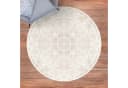 Bilderdepot24 Runder Vinylteppich Beige Modern Mandala Bild 3