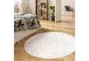Bilderdepot24 Runder Vinylteppich Beige Modern Mandala Bild 4