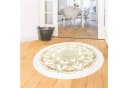 Bilderdepot24 Vinylteppich Mandala Gold Rund Bild 1