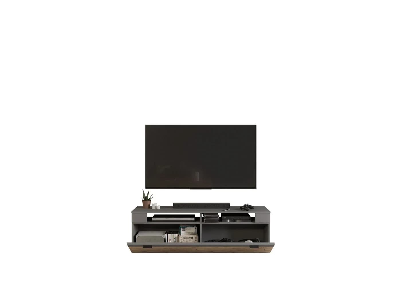 xonox.home Lowboard Grau Melamin Modern - Bild 3