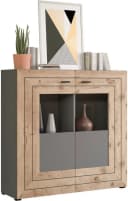 Highboard INOSIGN Aalborg Grau Metallgriffe Bild 2