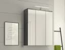 WELLTIME Badezimmerspiegelschrank LUCCA 60cm mit LED und Steckdose Bild 1