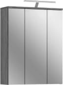 WELLTIME Badezimmerspiegelschrank LUCCA 60cm mit LED und Steckdose Bild 2