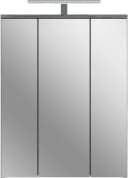 WELLTIME Badezimmerspiegelschrank LUCCA 60cm mit LED und Steckdose Bild 3