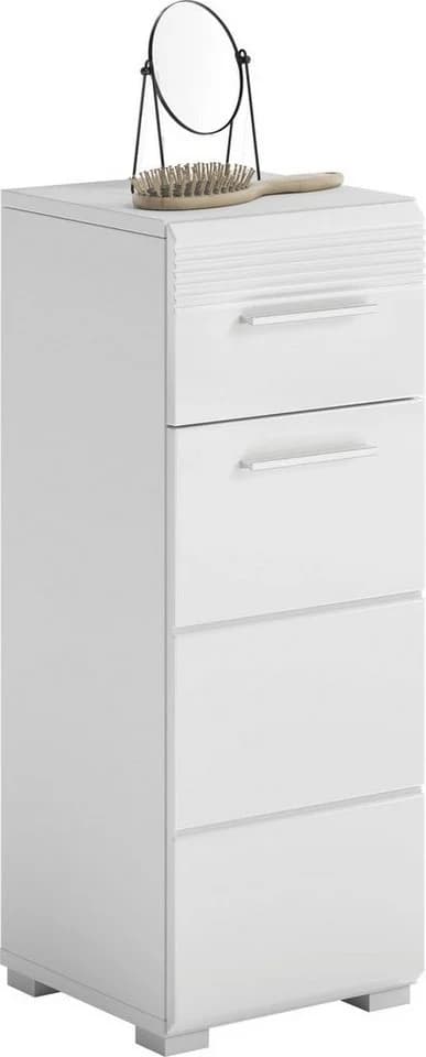 HOME AFFAIRE Unterschrank Malmö 30cm Weiß Hochglanz mit Schublade - Bild 2
