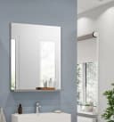 WELLTIME Badspiegel SIENA Rauchsilber Spiegelglas Bild 1