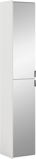 Home Affaire Mehrzweckschrank Trondheim Weiß 2 Spiegeltüren Bild 3