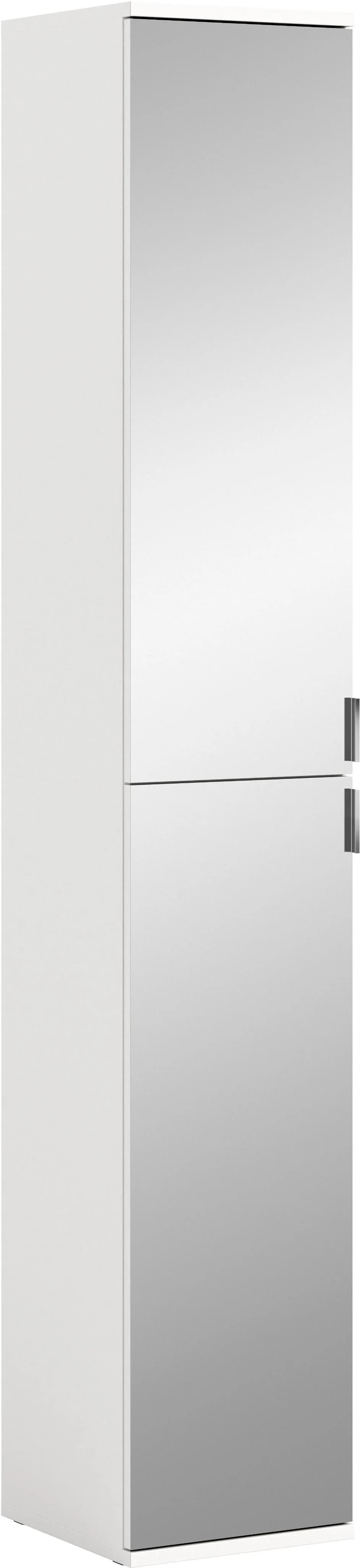 Home Affaire Mehrzweckschrank Trondheim Weiß 2 Spiegeltüren - Bild 3