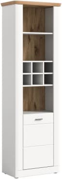 xonox.home Standregal Weiß Matt Modern Bild 2