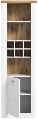 xonox.home Standregal Weiß Matt Modern Bild 3